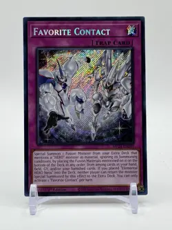 Favorite Contact MP24-EN063 Prismatic Secret Rare 1st Edition - Image 1