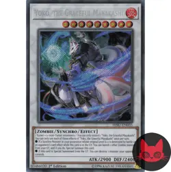 Yugioh Yoko, the Graceful Mayakashi HISU-EN035 Secret Rare 1st Edition NM - Image 1