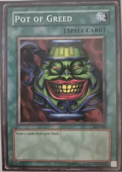 YuGiOh Pot of Greed Various Sets Common - Image 1