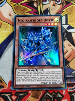 Neo Kaiser Sea Horse sdwd-en004 1st Edition (NEW) Super Rare Yu-Gi-Oh! - Image 1
