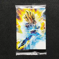 S0642 Vegeta Holo 3-23 Japanese Dragon Ball Itajaga Vol.3 Card Wafer New Sealed - Image 1