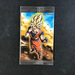 S1462 Goku Super Saiyan UNLIMITED Holo Japanese Dragon Ball Card SEALED - Image 1