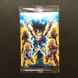 S5489 Goku Vegeta Trunks Gohan Japanese Dragon Ball Itajaga Vol.9 Card SEALED M4 - Image 1