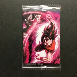 S5049 Son Goku 5-21 Japanese Dragon Ball Itajaga Vol.5 Card Sealed Bandai YF9 - Image 1