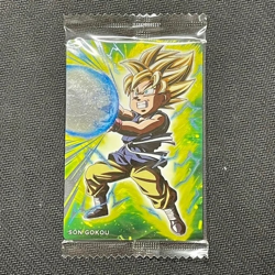 S0430 Son Goku GT UNLIMITED Holo Wafer Card Japanese Dragon Ball Sealed - Image 1