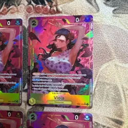 Viola EB01-052 Alternate Art Foil NM One Piece TCG Super Rare Card - Image 5