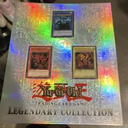 Konami Yu-Gi-Oh! Legendary Collection Binder Mixed Card Lot Dark Magician - Image 1