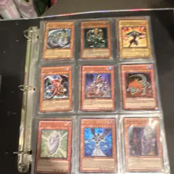 Konami Yu-Gi-Oh! Legendary Collection Binder Mixed Card Lot Dark Magician - Image 2
