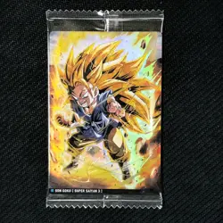 S1372 Son Goku 4-17 R Japanese Dragon Ball Itajaga Card Wafer New Sealed Vol.4 - Image 1