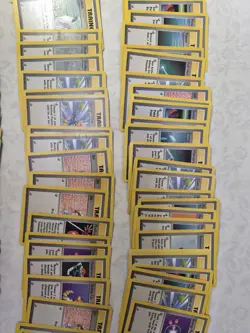 Pokemon Card Base Set Trainer Lot TCG Vintage Large Card Lot WOTC Trading Cards - Image 3