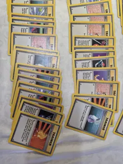 Pokemon Card Base Set Trainer Lot TCG Vintage Large Card Lot WOTC Trading Cards - Image 5