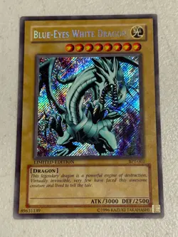 Blue-Eyes White Dragon BPT-003 2002 Collectors Tin Limited Edition Yu-Gi-OH Card - Image 1