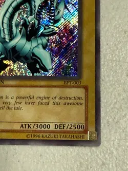 Blue-Eyes White Dragon BPT-003 2002 Collectors Tin Limited Edition Yu-Gi-OH Card - Image 4