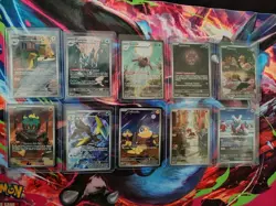 Pokemon TCG Mega Evolution Illustration Rare 10 Card Lot - Image 1