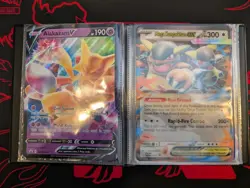 Pokemon Sword And Shield Six Page Jumbo Card Binder W/12 Oversized Cards - Image 3