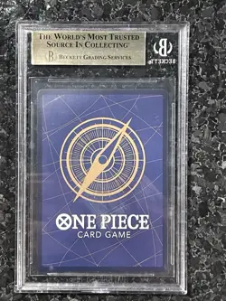 Monkey.D.Luffy (Alternate Art) P-001 One Piece Promotion Cards Foil BGS 9.5 - Image 2