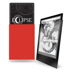 100 Ultra Pro Matte Eclipse Apple Red Deck Protectors Standard Card Sleeves ccg - Image 2