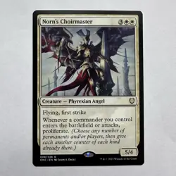 Norn's Choirmaster #8 NM Commander: Phyrexia: All Will Be One MTG - Image 1