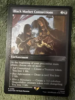 Black Market Connections - ETCHED FOIL - NM - MTG - Image 2
