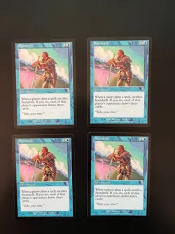 X 4 - MTG - Standstill - ODY - see picts for condition - Image 1