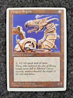 Magic the Gathering ~ MTG ~ 1x Dragon Engine ~ LP ~ 4th Edition.......(DS3D1L8) - Image 1