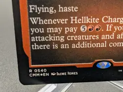 Hellkite Charger (Foil Etched) Commander Masters Foil - Image 2