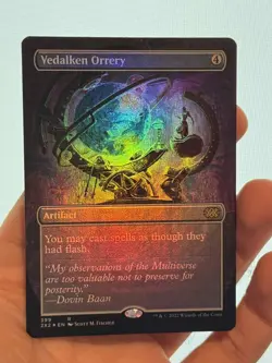 1X FOIL Vedalken Orrery BORDERLESS MINT MTG Magic 2X2 Double Masters Staple EDH - Image 1