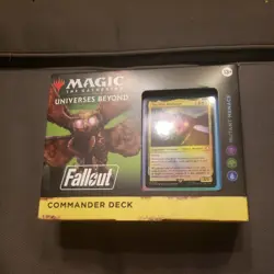 Universes Beyond: Fallout Commander Deck - Mutant Menace MTG Brand New Sealed 195166228532 - Image 1