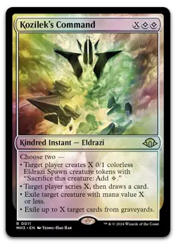 Kozilek's Command #11 (Foil) (NM) Modern Horizons 3 MH3 Magic MTG - Image 1