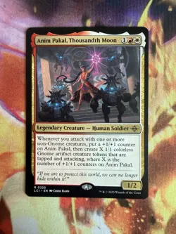 1x MTG Anim Pakal, Thousandth Moon - The Lost Caverns of Ixalan (LCI) #223 - Image 1