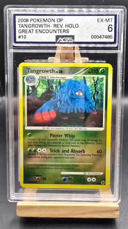 2008 Pokemon Diamond & Pearl Great Encounters Tangrowth Reverse Holo #10/106 - Image 1