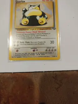 Pokemon TCG Jungle Set - Snorlax 27/64 - Image 2