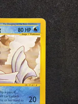 DEWGONG 7/144 Skyridge NON-HOLO Rare Pokemon TCG NM - Image 4