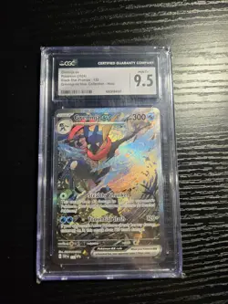 GRENINJA EX CGC 9.5 GEM MINT #132 2024 POKEMON BLACK STAR PROMOS - Image 1