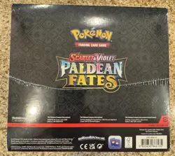 Pokemon Scarlet & Violet Paldean Fates Tech Sticker Collection Box 36 packs! - Image 3