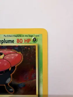 Pokemon TCG Erika's Vileplume Holo Rare Gym Heroes 5/132 Played Condition - Image 5
