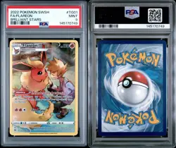 Flareon TG01 Brilliant Stars Pokemon PSA 9 - Image 3