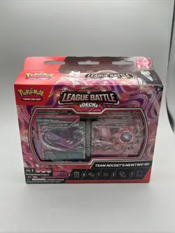 Pokemon TCG Team Rocket's Mewtwo ex League Battle Deck Factory Sealed - Image 1