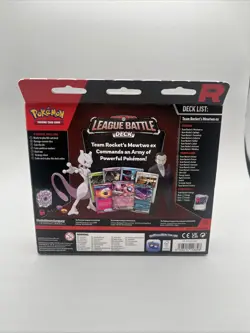 Pokemon TCG Team Rocket's Mewtwo ex League Battle Deck Factory Sealed - Image 2