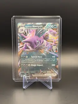 Team Rocket's Nidoking ex 119/182 NM/M SV10 Destined Rivals Pokemon TCG - Image 1