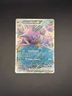 Team Rocket's Nidoking ex 119/182 NM/M SV10 Destined Rivals Pokemon TCG - Image 2