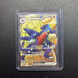 Pokemon Destined Rivals Cynthia’s Garchomp Ex 215/182 Full Art - Image 1