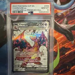 2023 Pokemon SVP En Charizard ex Premium Collection #056 Charizard ex PSA 10 - Image 1