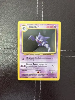 Pokemon TCG - Haunter - 29/102 - Unlimited Base Set - NM Uncommon (1999) - Image 1