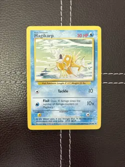 Pokemon TCG - Magikarp - 35/102 - Unlimited Base Set - NM Uncommon (1999) - Image 1