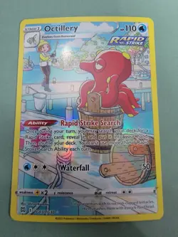 Octillery Trainer Gallery TG03/TG30 Brilliant Stars Ultra Rare Pokemon TCG - Image 1