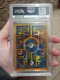 Pokemon TCG Pokemon 2000 Movie Ancient Mew Promo Holo PSA 8 - Image 2