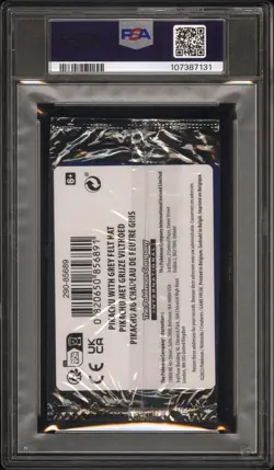 2023 POKEMON SVP POKEMON X VAN GOGH PROMO #085 PIKACHU WITH GREY FELT HAT PSA 10 - Image 2