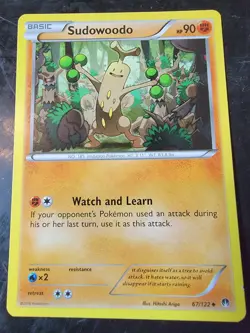 Sudowoodo 67/122 Uncommon Pokemon Breakpoint - Image 1