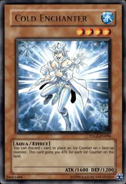Cold Enchanter - Rare TDGS-EN096 - LP - YuGiOh - Image 1